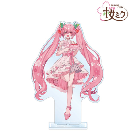 (Pre-Order) Sakura Miku - Sakura Miku Cherry Blossom Party Ver. Big Acrylic Stand
