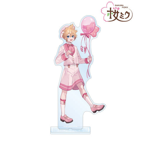 (Pre-Order) Sakura Miku - Kagamine Len Cherry Blossom Party Ver. Big Acrylic Stand