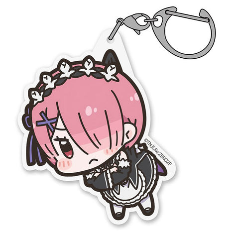 Re:ZERO -Starting Life in Another World - Ram Acrylic Tsumamare Keychain
