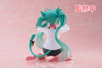 (Pre-Order) Hatsune Miku - Cat Ear T-shirt Ver. Desktop Cute Prize Figure