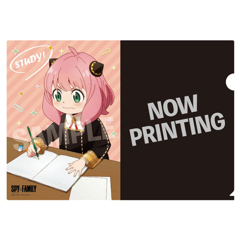 SPY x FAMILY - A4 Clear File Gakkou mo Ganbaru!